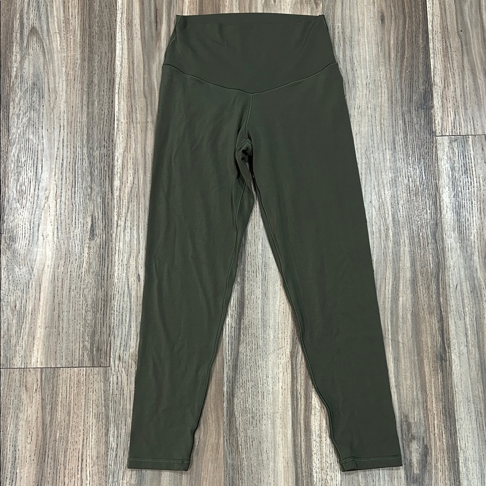Aerie Olive Green High-Waisted Leggings